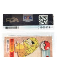 Pokemon Sandshrew #27 Mint 9 PSA Graded 1999 Topps TV Card