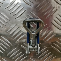 Aluminum Slant Tool Box 1200mm x 500mm x 500mm Lockable Ute Truck Storage