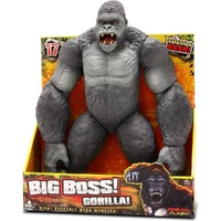 Lanard Primal Clash Big Boss Gorilla 17 Inch Poseable Action Figure