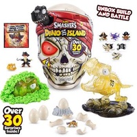 Zuru Smashers Dino Island Giant Skull 32pc Adventure Surprise Toy Set