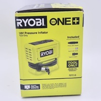 Ryobi 18V ONE+ RPI18 Cordless High Pressure Digital Inflator 160PSI