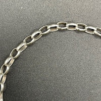 Ladies 925 Sterling Silver Belcher Link Bracelet