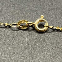 Unisex 9ct Yellow Gold Figaro Link Necklace