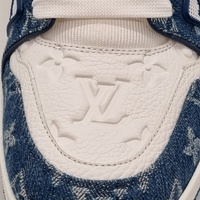 Louis Vuitton LV Trainer Blue Monogram Denim BM028412 1A9JGZ US 12