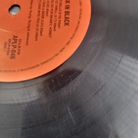 AC/DC Back In Black LP 1980 Reissue Albert Australian Pressing Vinyl Record