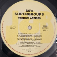 60's Supergroups Various Artists 1991 Vinyl LP J&B Records JB458
