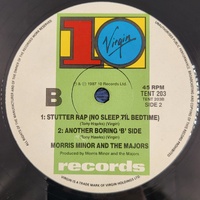 Morris Minor And The Majors Stutter Rap No Sleep Til Bedtime 1987 Vinyl Record
