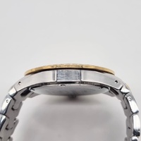 Marc Ecko The King E17533G2 Mens Watch Gold Silver Two Tone Crystals