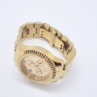 Marc Ecko E22531G1 Mens Chronograph Gold Watch Masterpiece Bling Studded