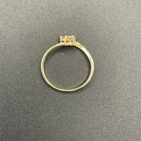 Ladies 9ct Yellow Gold Dante Natural Diamond Ring