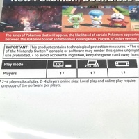 Pokémon Violet Nintendo Switch Video Game