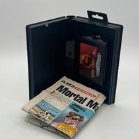 Mortal Kombat Sega Mega Drive Game Cartridge