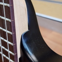 Cort Action Jr 3/4 Electric Bass Guitar Black Short Scale with Soft Case