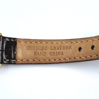 Citizen G002-S114306 Quartz Gold Tone Ladies Brown Leather Band Watch