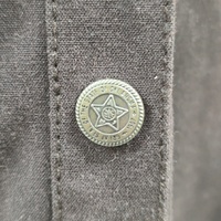 Oilskin Full Length Coat Mens Patchwork Lined Classic Outdoor Coat XL