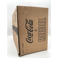 Coca Cola Riedel Crystal Glasses 12pcs Boxed Set Premium Drinkware