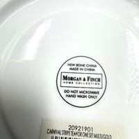 Morgan & Finch Carnival Stripe Tea for One Set Multi Gold 20921901