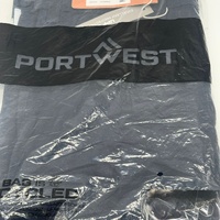 Portwest Mens Workwear Cargo Pants Double Tape Navy Size 87R MD701