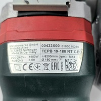 Metabo TEPB 19-180 RT CED 1900W Diamond Cutting System 180mm 7 Inch Disc