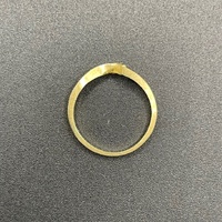 Ladies 18ct Yellow Gold Natural Diamond Enhancer Ring
