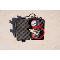 Dune 4WD Big Red Tyre Deflator Gauge Case Beach Recovery Off Road