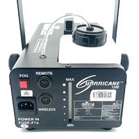 Chauvet DJ Hurricane 1200 1180W Portable Fog Machine with Remote and Power Cable