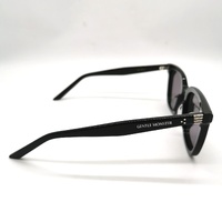 Gentle Monster By Row Ladies Sunglasses Black Grey Square Frame UV