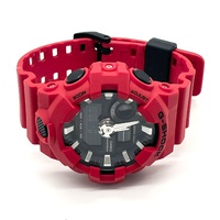 Casio G-Shock GA-700-4ADR Red Analog Digital Resin Strap Watch For Men