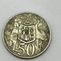 Royal Australian Mint 1966 50 Cent Elizabeth II Coin