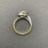Ladies 18ct Yellow Gold Natural Diamond Ring