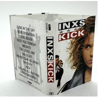 INXS Kick Cassette Tape Album Original Rock Pop Retro Collectible