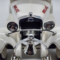 Jim Beam 1930s Ford Model A Emergency Ambulance Vintage 1980s Decanter