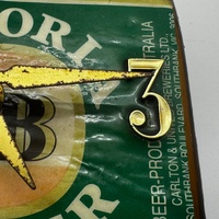 Takane VB Stubby Flat Clock Beer Bottle Wall Art 375ml Vintage