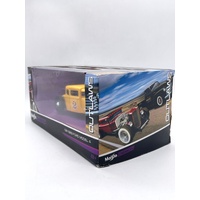 Maisto 1:24 Scale 1929 Ford Model A Diecast Car Yellow Outlaws 2