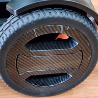 Pride Go Go Carbon Mobility Scooter NFC Display 136kg 16km with Keys