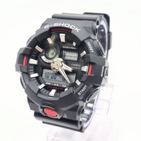 Casio G-Shock GA-700-1ADR Black Analog Digital Shock Resistant Watch
