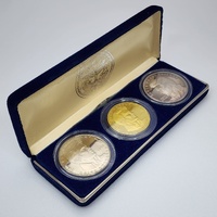 Marshall Islands 1993 Elvis Presley Commemorative 3 Coin Set $5 $10 $50