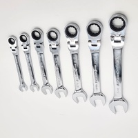 Kincrome Flex Head Gear Spanner Set 7 Pieces Imperial K3702