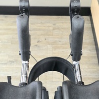 EquipMed Upright Rollator Walker with Forearm Rest Support HELRLTEQU5GA