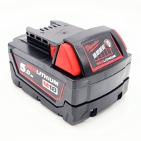Milwaukee M18 18V RedLithium-Ion 5.0Ah Extended Capacity Battery Pack M18B5
