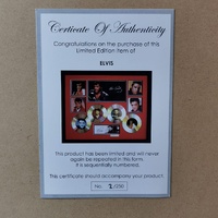 Elvis Presley 4 CD and 6 Photo Frame Limited Edition 2/250 Collectible