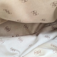 Guess Jensen Brown Logo Dome Satchel Bag