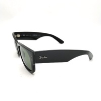 Ray-Ban Mega Wayfarer RB0840S Sunglasses in Black and Green 901/58 51 21 145 3P