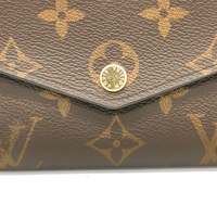 Louis Vuitton Sarah Wallet Monogram Coquelicot Lining with Dust Cover