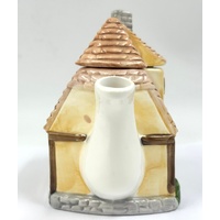 Cottage Style Sweet Home Novelty Teapot Ceramic Decorative Collectible