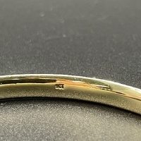 Ladies 9ct Yellow Gold Round Bangle