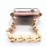 Apple Watch Series 10 42mm 64GB GPS Rose Gold Clover Patterned Strap