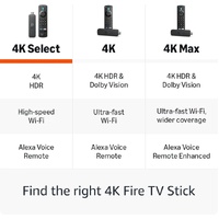 Amazon Fire TV Stick 4K 8GB WiFi 6 Streaming Media Player Alexa Voice