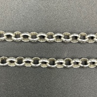 Ladies 925 Sterling Silver Belcher Link Necklace