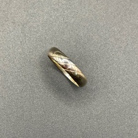 Unisex 9ct Yellow Gold Band Ring